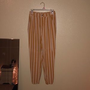 Yellow Work Pants